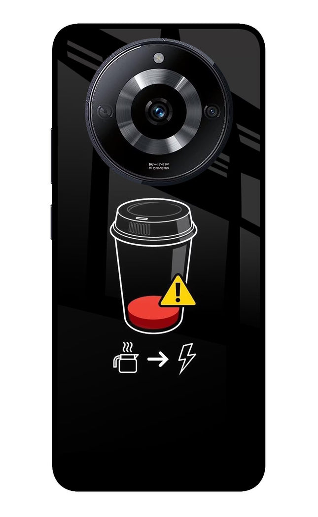 Coffee Realme Narzo 60 5G Glass Case Back Cover by Casekaro