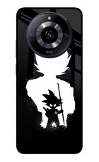 Goku Shadow Realme Narzo 60 5G Glass Case Back Cover by Casekaro
