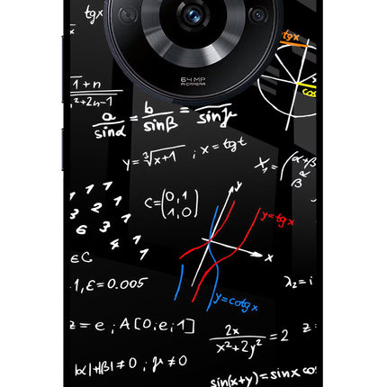 Mathematics Formula Realme Narzo 60 5G Glass Case Back Cover by Casekaro