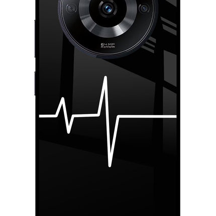 Heart Beats Realme Narzo 60 5G Glass Case Back Cover by Casekaro