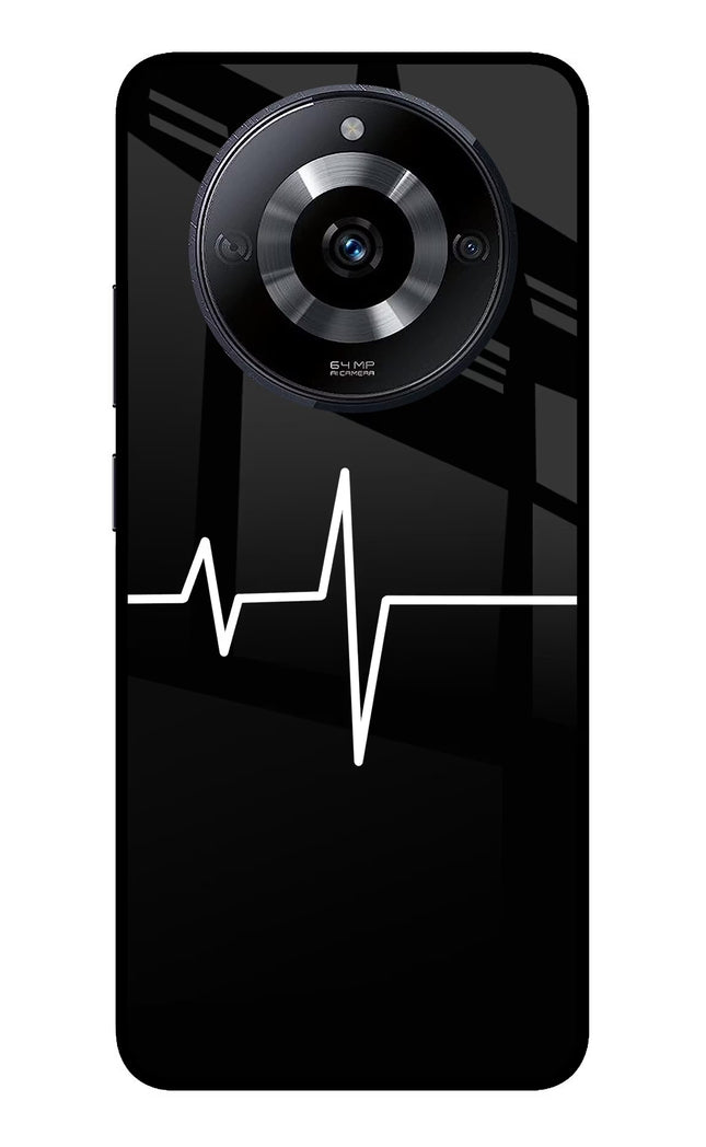 Heart Beats Realme Narzo 60 5G Glass Case Back Cover by Casekaro