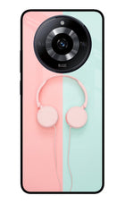 Music Lover Realme Narzo 60 5G Glass Case Back Cover by Casekaro