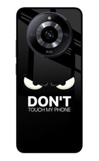 Don'T Touch My Phone Realme Narzo 60 5G Glass Case Back Cover by Casekaro