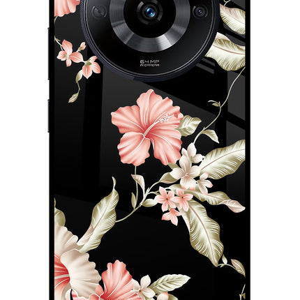 Flowers Realme Narzo 60 5G Glass Case Back Cover by Casekaro