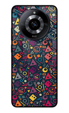 Geometric Abstract Realme Narzo 60 5G Glass Case Back Cover by Casekaro