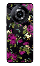 Flowers Realme Narzo 60 5G Glass Case Back Cover by Casekaro
