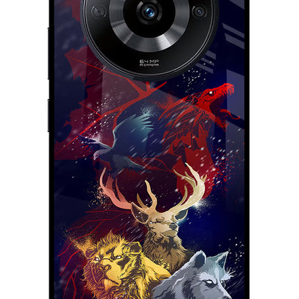 Game Of Thrones Realme Narzo 60 5G Glass Case Back Cover by Casekaro