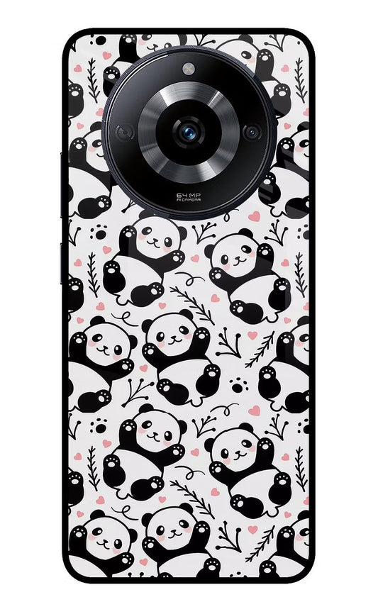 Cute Panda Realme Narzo 60 5G Glass Case