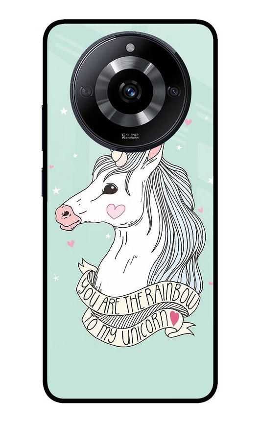 Unicorn Wallpaper Realme Narzo 60 5G Glass Case