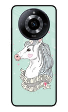 Unicorn Wallpaper Realme Narzo 60 5G Glass Case Back Cover by Casekaro