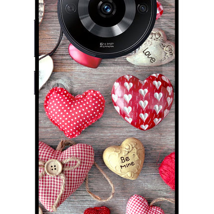 Love Wallpaper Realme Narzo 60 5G Glass Case Back Cover by Casekaro