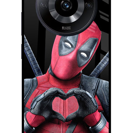 Deadpool Realme Narzo 60 5G Glass Case Back Cover by Casekaro