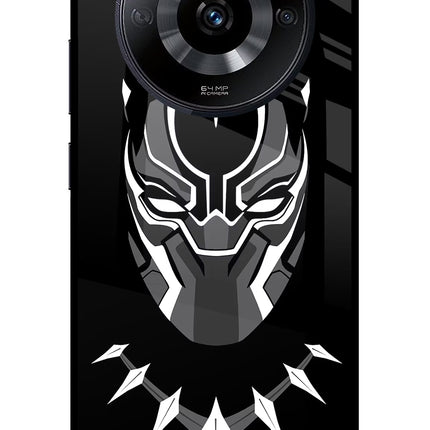 Black Panther Realme Narzo 60 5G Glass Case Back Cover by Casekaro