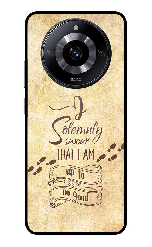 I Solemnly swear that i up to no good Realme Narzo 60 5G Glass Case