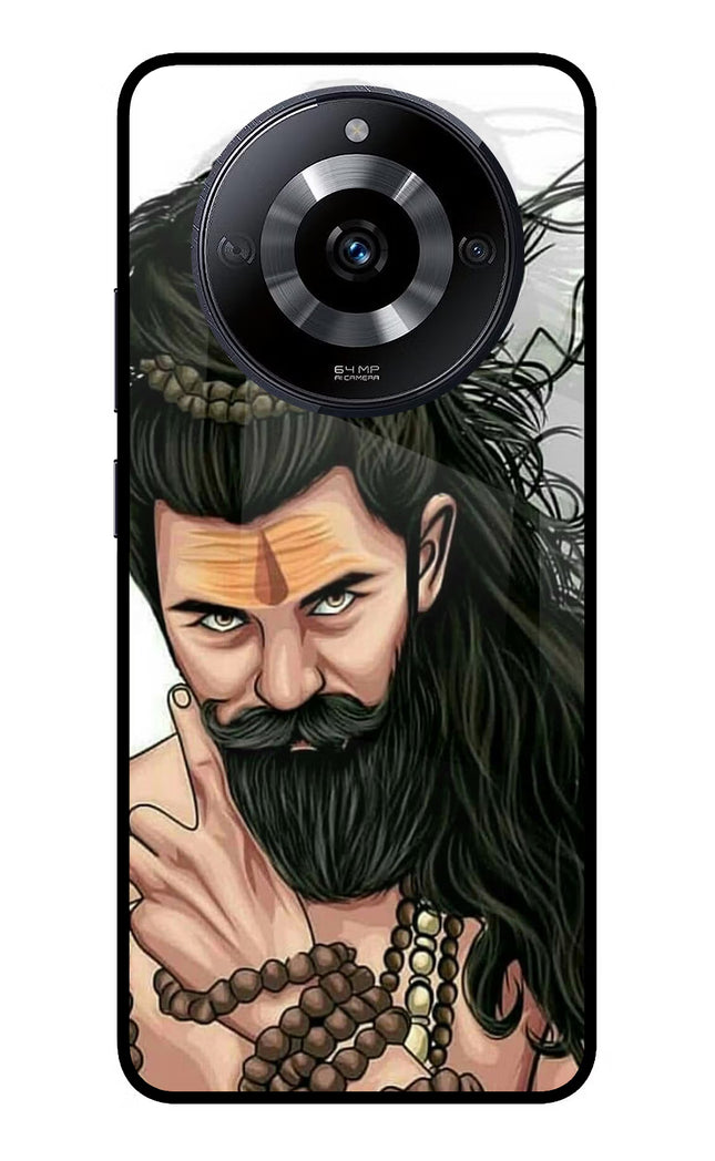 Mahadev Realme Narzo 60 5G Glass Case Back Cover by Casekaro