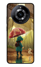 Rainy Day Realme Narzo 60 5G Glass Case Back Cover by Casekaro