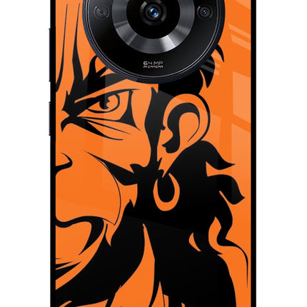 Hanuman Realme Narzo 60 5G Glass Case Back Cover by Casekaro