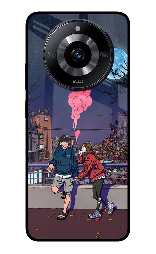 Chilling Couple Realme Narzo 60 5G Glass Case