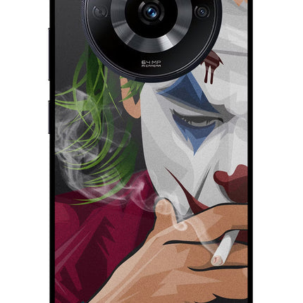 Joker Smoking Realme Narzo 60 5G Glass Case Back Cover by Casekaro