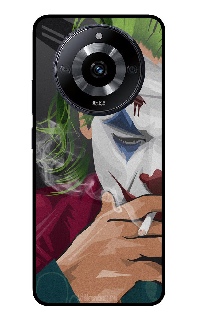 Joker Smoking Realme Narzo 60 5G Glass Case Back Cover by Casekaro