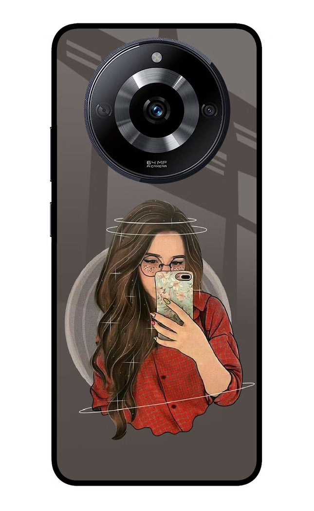 Selfie Queen Realme Narzo 60 5G Glass Case Back Cover by Casekaro