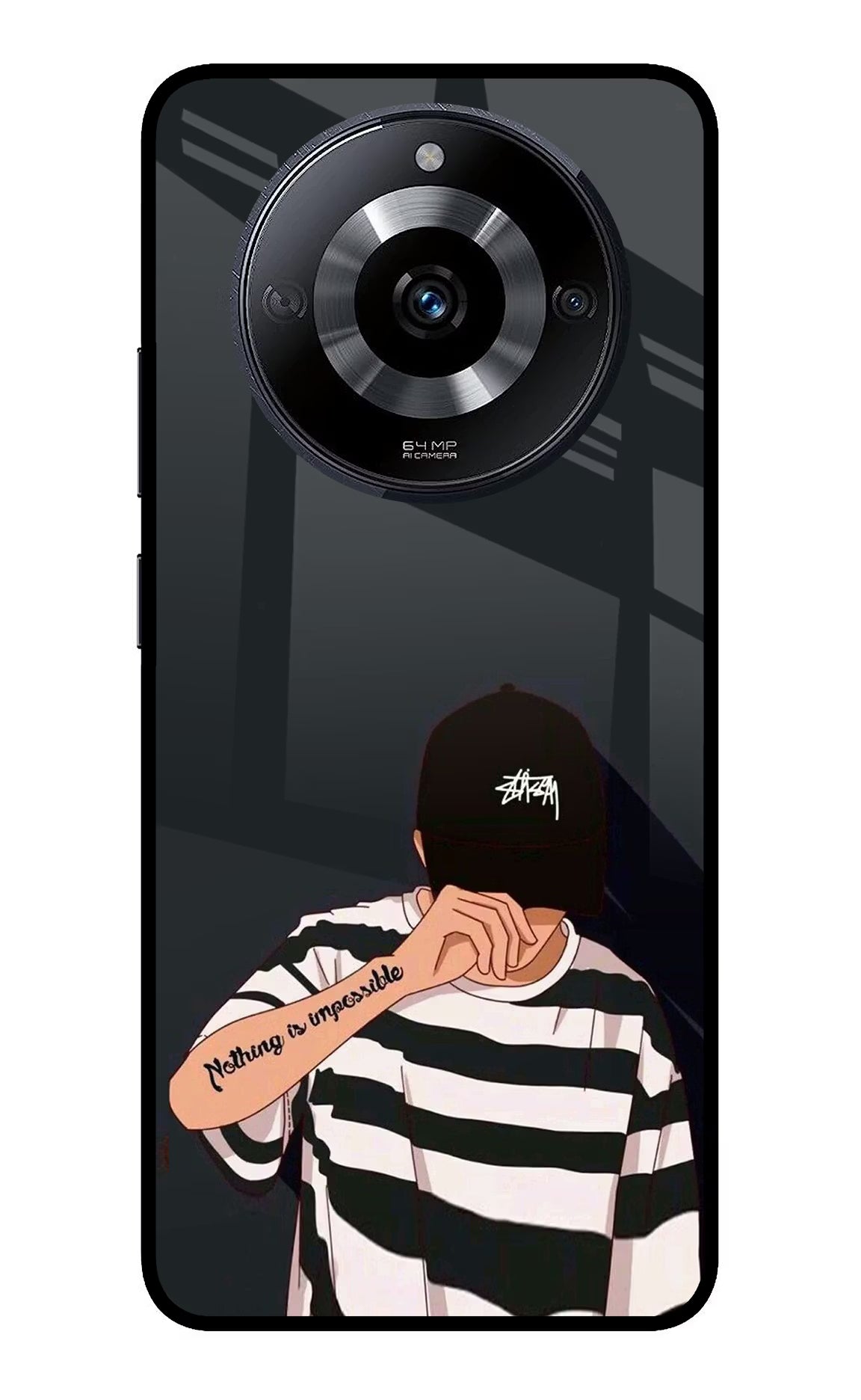 Aesthetic Boy Realme Narzo 60 5G Glass Case