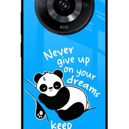 Keep Sleeping Realme Narzo 60 5G Glass Case Back Cover by Casekaro