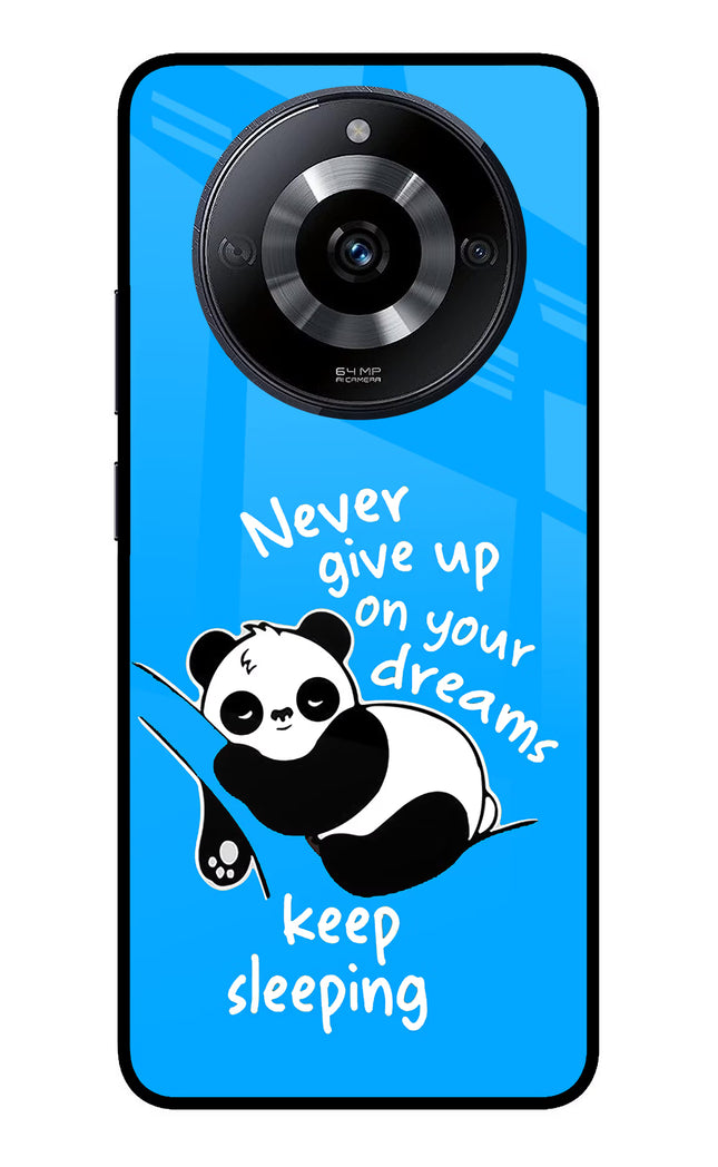 Keep Sleeping Realme Narzo 60 5G Glass Case Back Cover by Casekaro