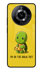 I'm on Ninja Diet Realme Narzo 60 5G Glass Case Back Cover by Casekaro