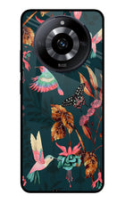 Birds Realme Narzo 60 5G Glass Case Back Cover by Casekaro