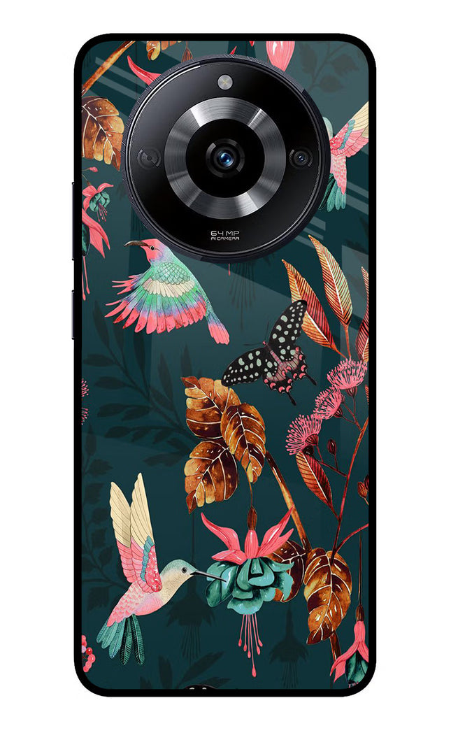 Birds Realme Narzo 60 5G Glass Case Back Cover by Casekaro