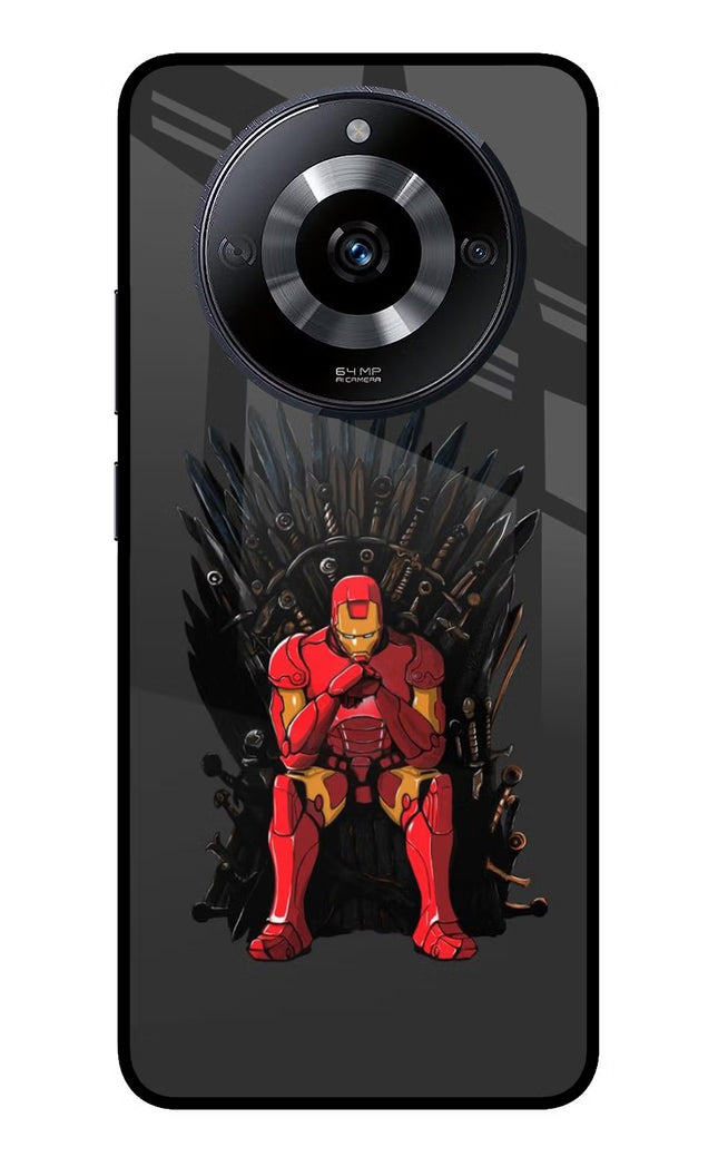 Ironman Throne Realme Narzo 60 5G Glass Case Back Cover by Casekaro