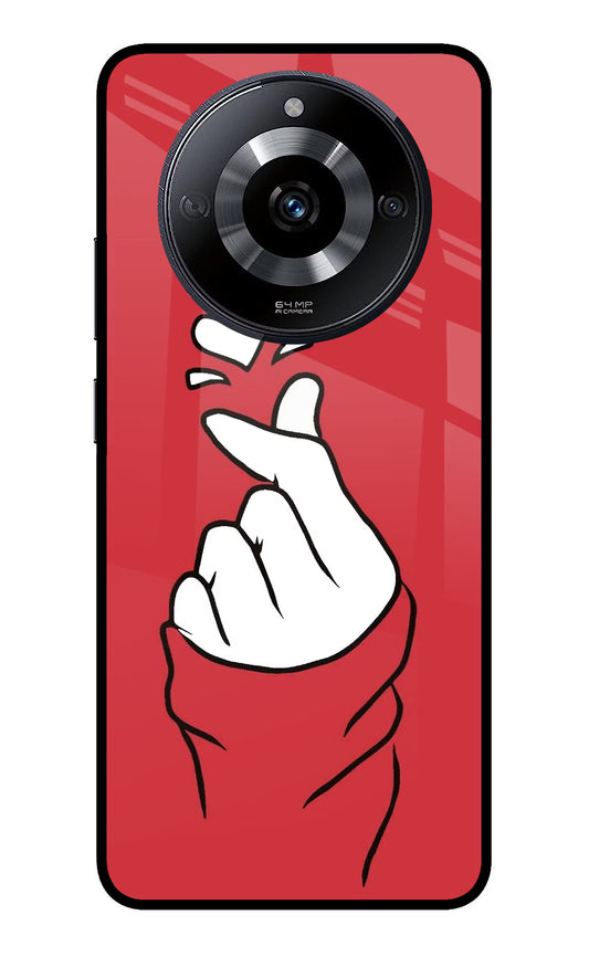 Korean Love Sign Realme Narzo 60 5G Glass Case