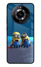 Minion Laughing Realme Narzo 60 5G Glass Case Back Cover by Casekaro
