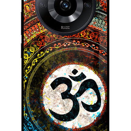 Om Cultural Realme Narzo 60 5G Glass Case Back Cover by Casekaro