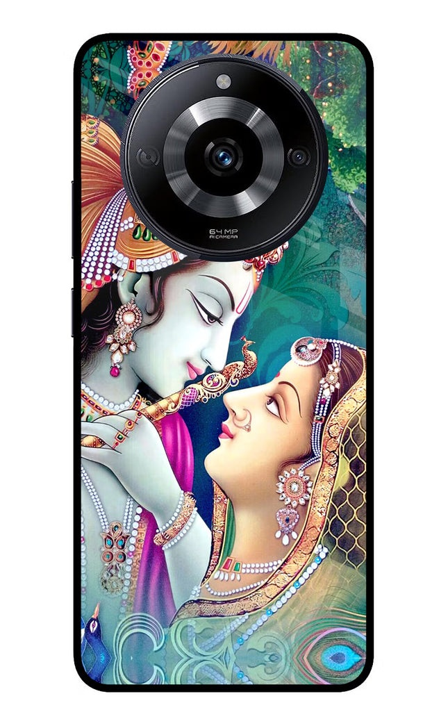 Lord Radha Krishna Realme Narzo 60 5G Glass Case Back Cover by Casekaro