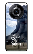Om Namah Shivay Realme Narzo 60 5G Glass Case Back Cover by Casekaro