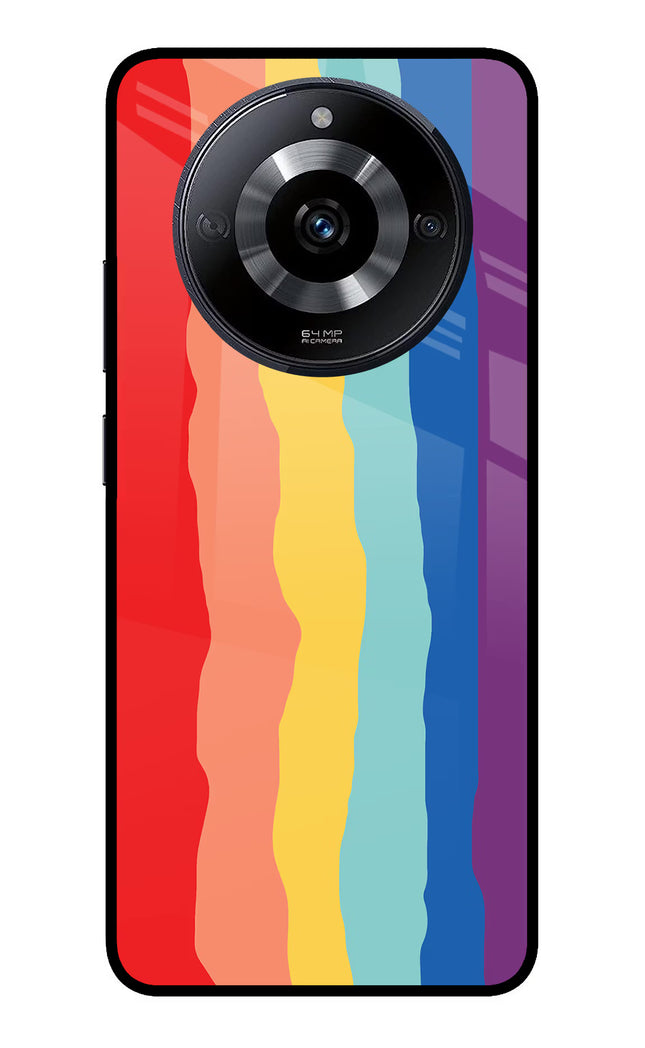 Rainbow Realme Narzo 60 5G Glass Case Back Cover by Casekaro