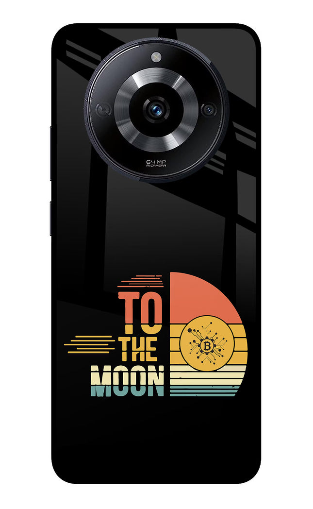 To the Moon Realme Narzo 60 5G Glass Case Back Cover by Casekaro