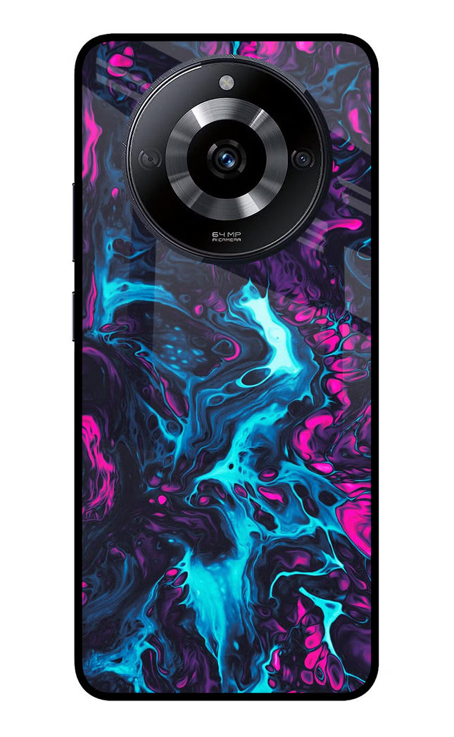 Abstract Realme Narzo 60 5G Glass Case Back Cover by Casekaro