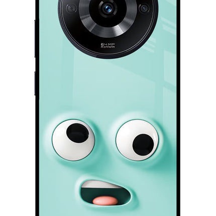 Funny Cartoon Realme Narzo 60 5G Glass Case Back Cover by Casekaro
