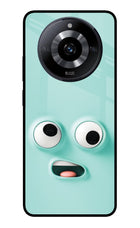 Funny Cartoon Realme Narzo 60 5G Glass Case Back Cover by Casekaro