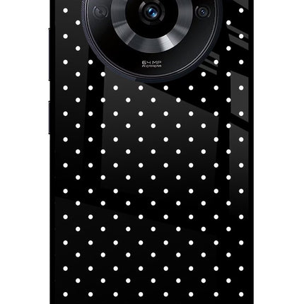 White Dots Realme Narzo 60 5G Glass Case Back Cover by Casekaro