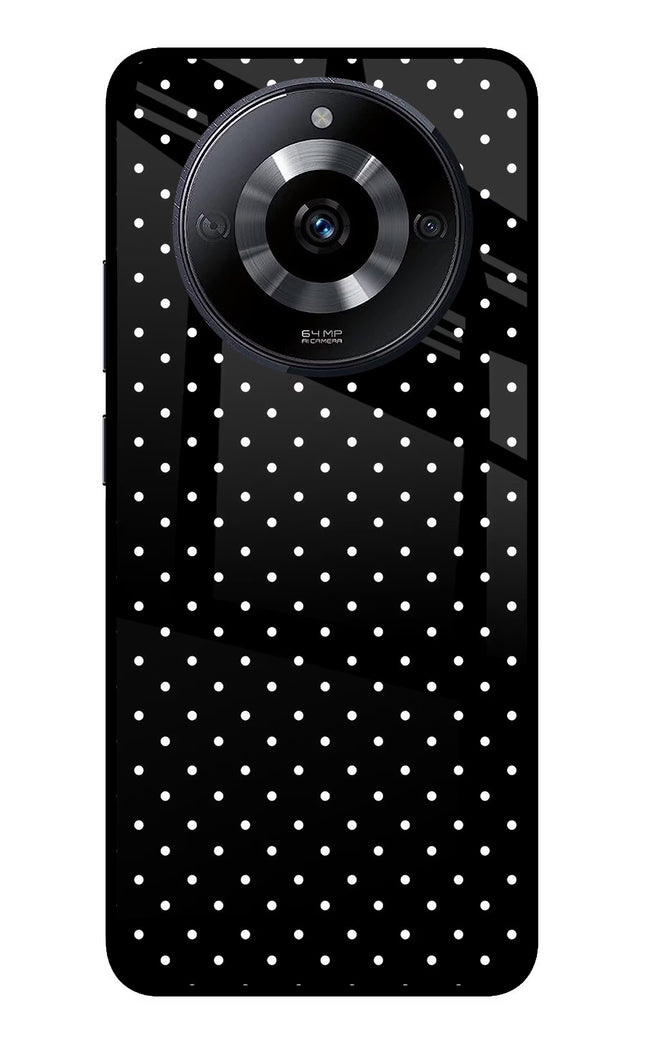 White Dots Realme Narzo 60 5G Glass Case Back Cover by Casekaro