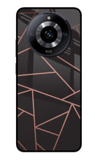 Geometric Pattern Realme Narzo 60 5G Glass Case Back Cover by Casekaro