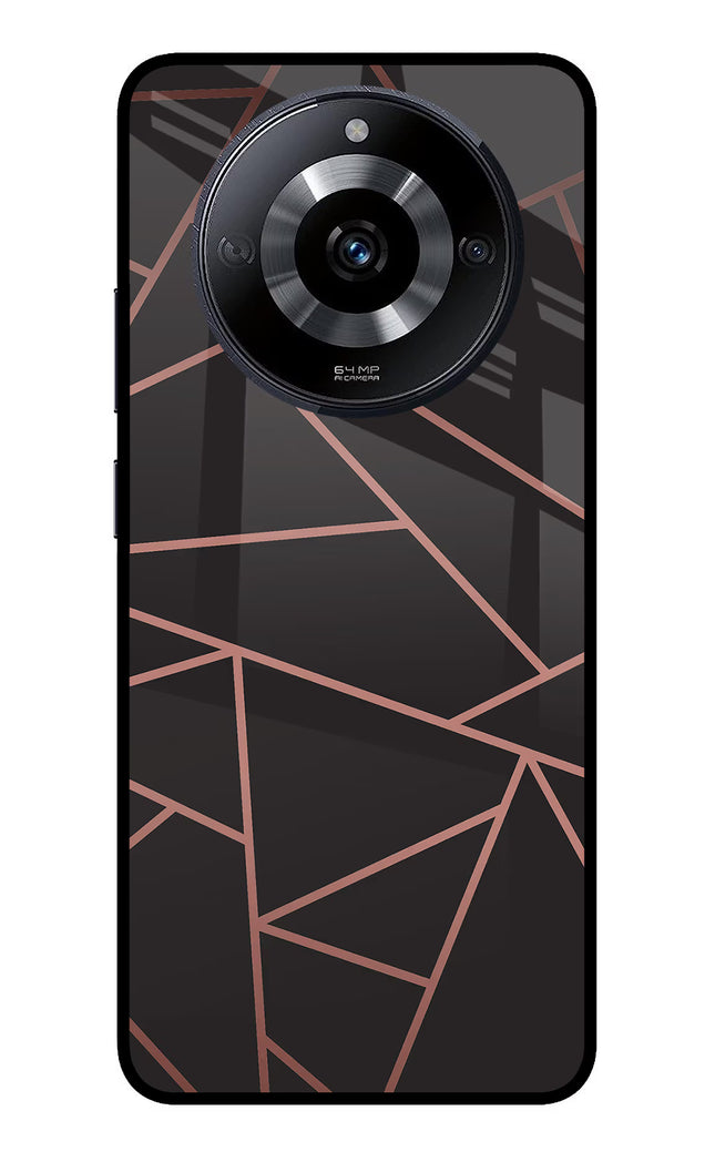 Geometric Pattern Realme Narzo 60 5G Glass Case Back Cover by Casekaro