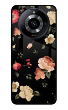 Flowers Realme Narzo 60 5G Glass Case Back Cover by Casekaro