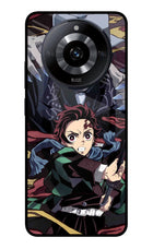 Demon Slayer Realme Narzo 60 5G Glass Case Back Cover by Casekaro