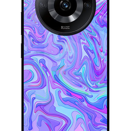 Glitter Realme Narzo 60 5G Glass Case Back Cover by Casekaro