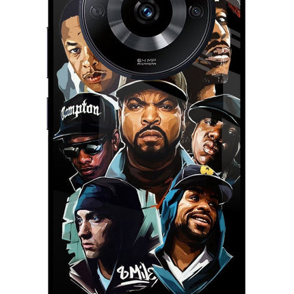Rappers Realme Narzo 60 5G Glass Case Back Cover by Casekaro